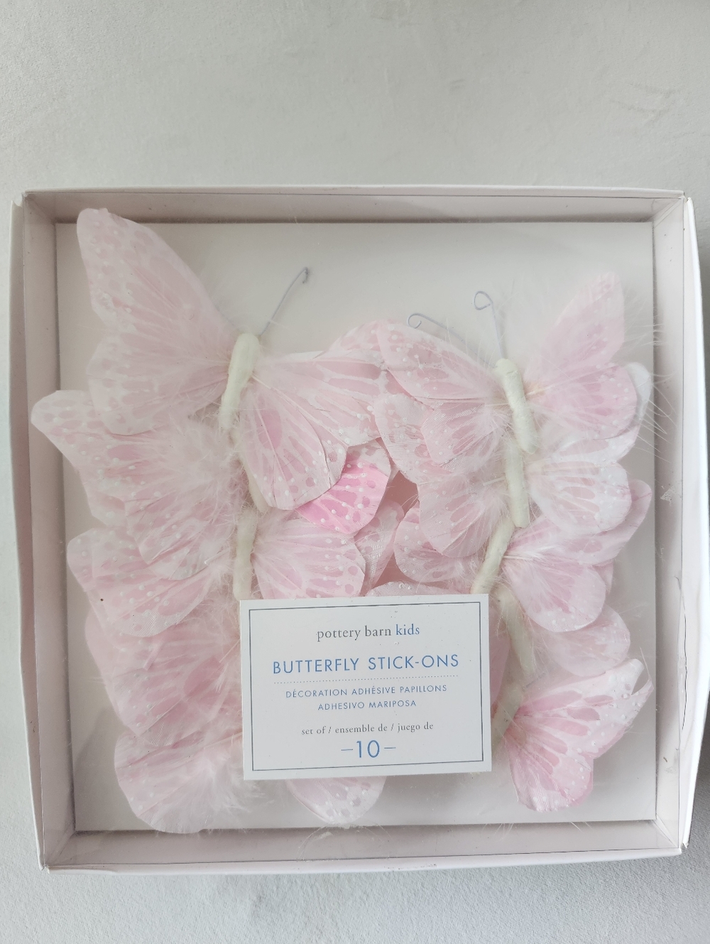 Pottery Barn kids Butterfly Stick Ons